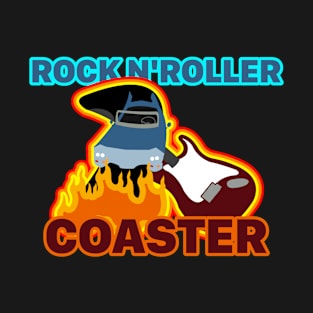 Rock 'n' Roller Coaster (with text) T-Shirt