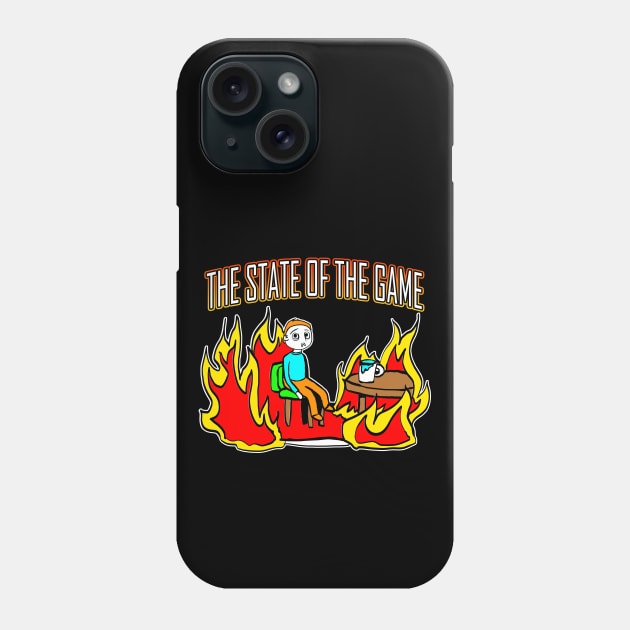 The State Of The Game Phone Case by Shawnsonart