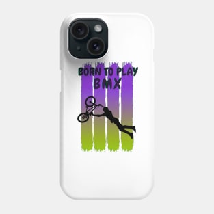 Born to play BMX Phone Case