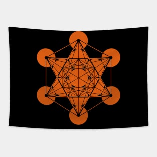 Metatron's Cube Tapestry