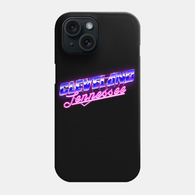 Cleveland Tennessee - 80s Phone Case by BigOrangeShirtShop