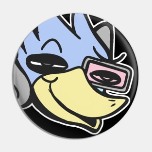 Deltarune: Berdly Gamer Pin