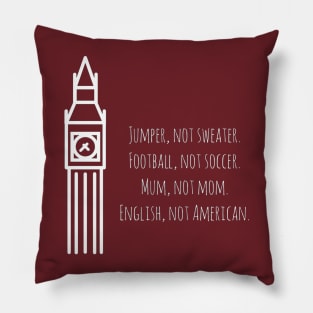 American English Pillow