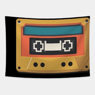 8 Bit Vintage Tape Tapestry