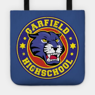 GARFIELD HIGH SCHOOL (black lightning) GRUNGE Tote