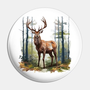 Deer Lover Pin