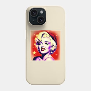 Merry Christmas Music Genius Marilyn Phone Case