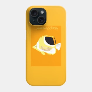 Saddleback Butterfy Fish Phone Case