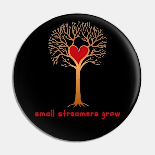 Small Streamers Grow Pin