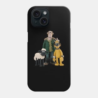 Vintage Sheep TV Series Cartoon The Shaun Phone Case