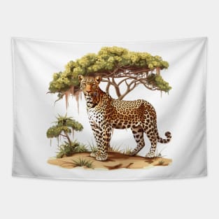 Leopard Design Tapestry