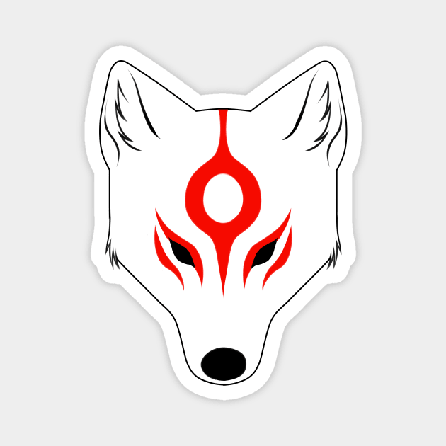 Okami Magnet by FrostyAndra