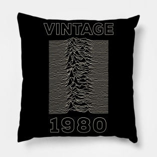 Vintage 1980 - Unknown Pleasures Pillow