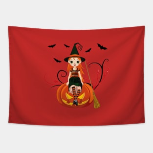 Happy Witch Tapestry