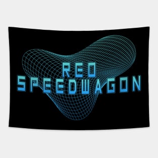 Geometric Line Reo Speedwagon Tapestry