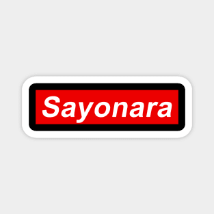 Red Box Tee - Sayonara Magnet