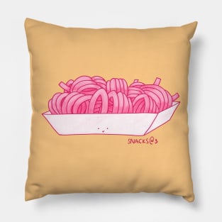 Curly Fries in PINK Pillow