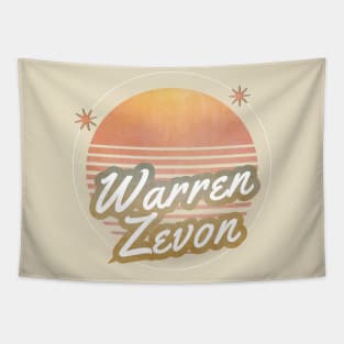 warren z ll retro moon Tapestry