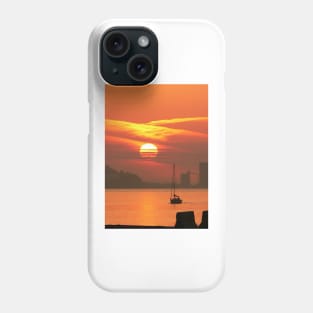 Sunset. Rio Tejo. Lisboa Phone Case