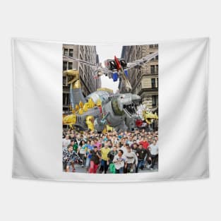 Attack of the Dinobots Tapestry