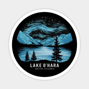 lake ohara British Columbia Magnet