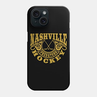 Vintage Retro Nashville Predators Hockey Phone Case