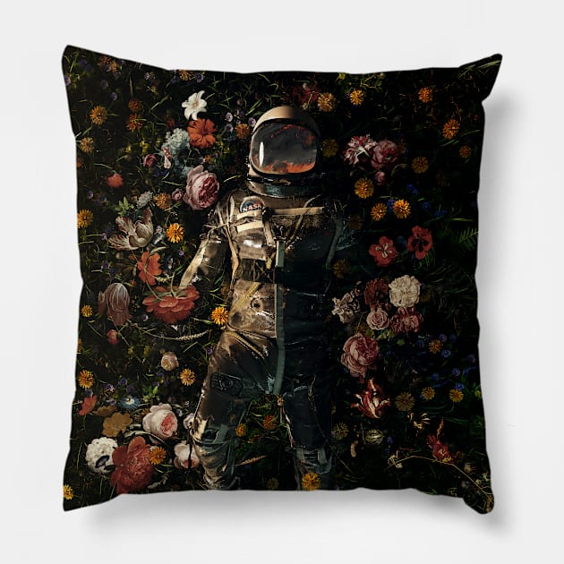 Garden Delights Pillow by nicebleed