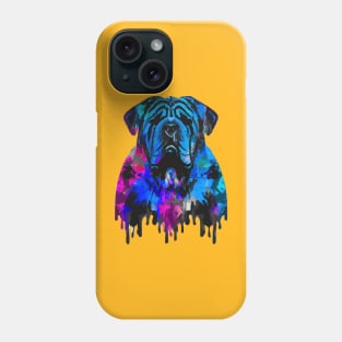 Neapolitan Mastiff Guard Dog Stencil Phone Case