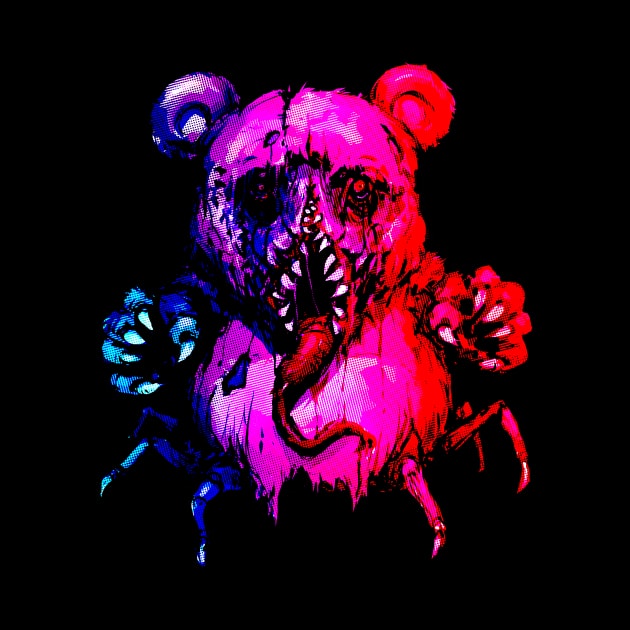 demonic bear color neon by GAlexV