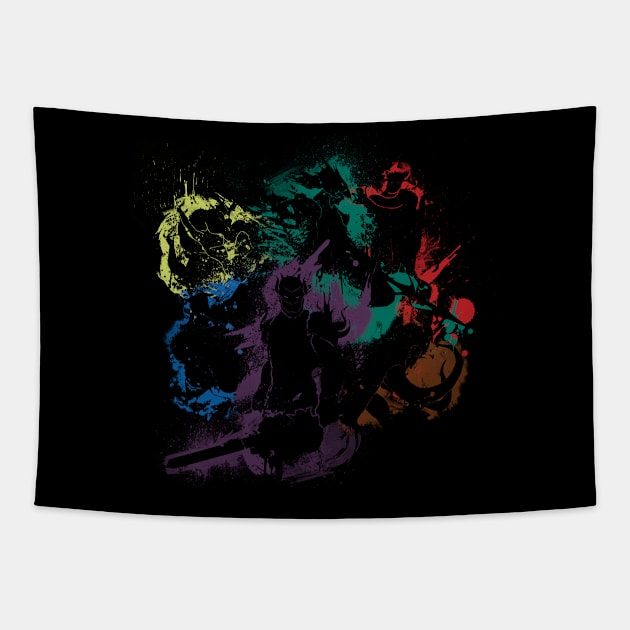 Of Light and Darkness Tapestry by Beanzomatic