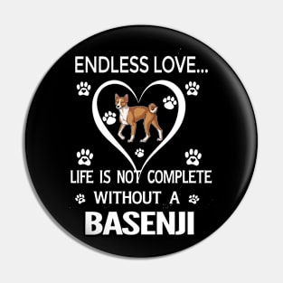 Basenji Lovers Pin