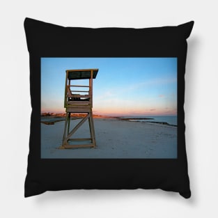 Sunset at Red River Beach (Harwich, Cape Cod) Pillow