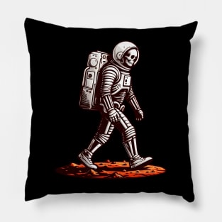 Astronaut Skeleton Pillow