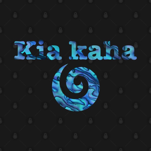 Kia kaha Koru by Mayakiwi