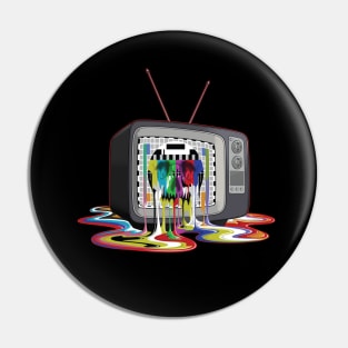 Television Melt of Death Pin