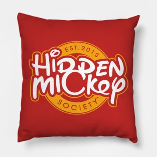 Classic Gold & White HMS Logo Pillow