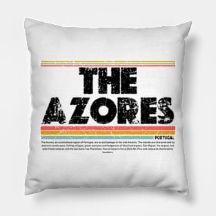 The Azores Portugal Pillow