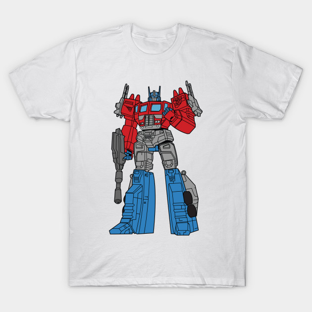 t shirt transformers optimus prime