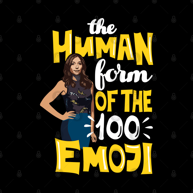 The Human Form of the 100 Emoji by KsuAnn