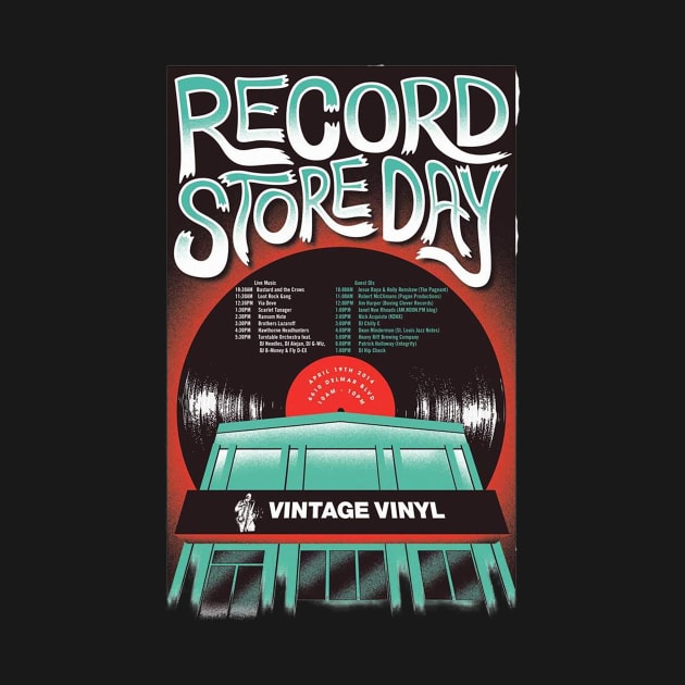 Vintage Vinly Storeday by Radio_poodle