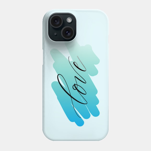 Love Phone Case by ElizAlahverdianDesigns