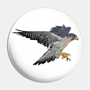 Flying Falcon Pin