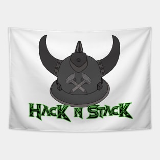 Hack n Stack Warrior helmet Tapestry