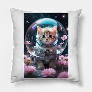 Astro Cat Pillow