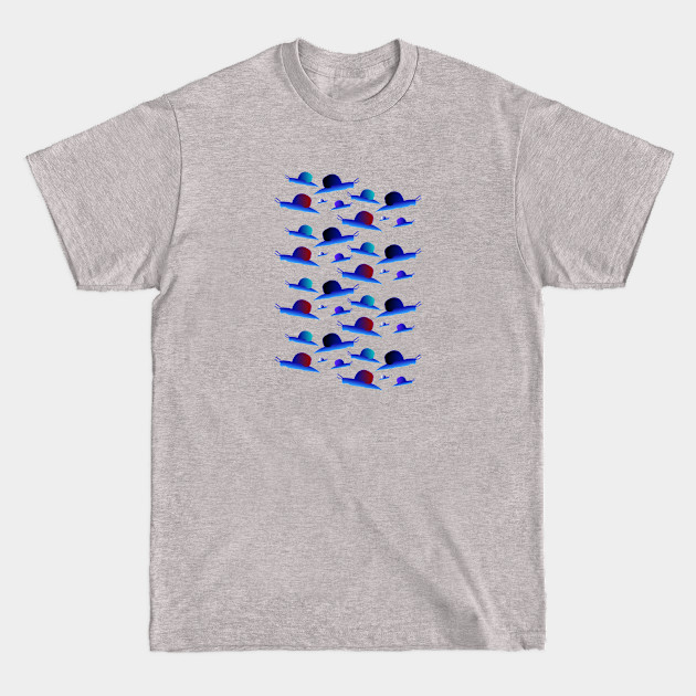 Colorful Snail Pattern - Snail - T-Shirt