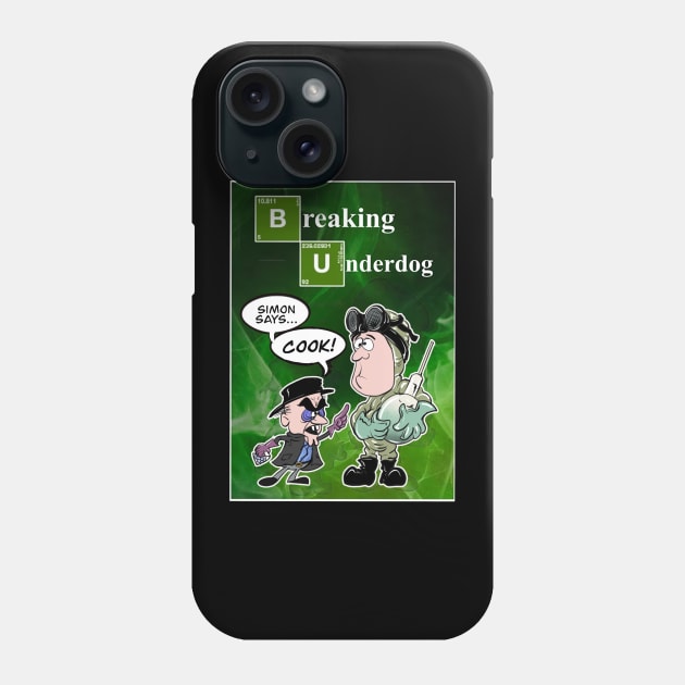 Breaking Underdog Phone Case by Biomek