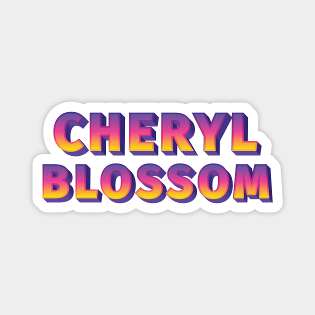 Cheryl Blossom Magnet by Sthickers