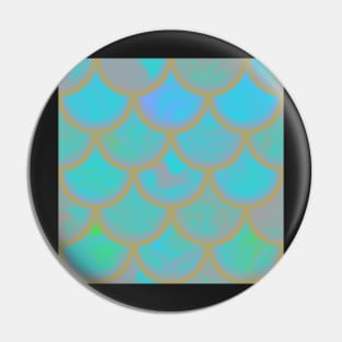 Opalescent scales Pin