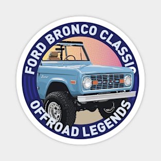 4x4 Offroad Legends: Ford Bronco Classic Magnet