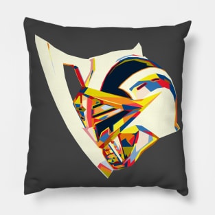 Powerful Colorful Axe Pillow